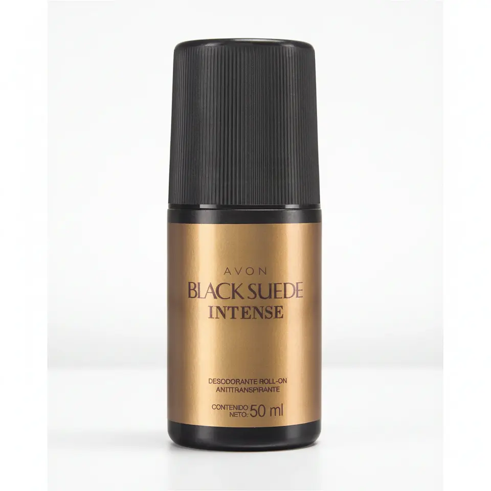 Desodorante Roll-on Hombre Black Suede Intense 50 ml 4