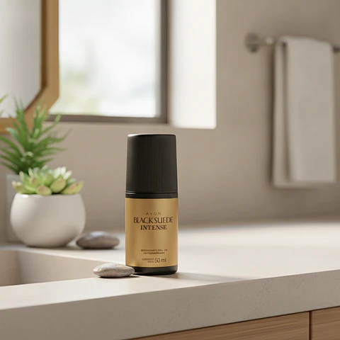 Desodorante Roll-on Hombre Black Suede Intense 50 ml
