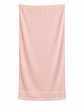 Toalla Baño 100% Algodón 70x137 Cm Rosa Pompones - Miniatura 1