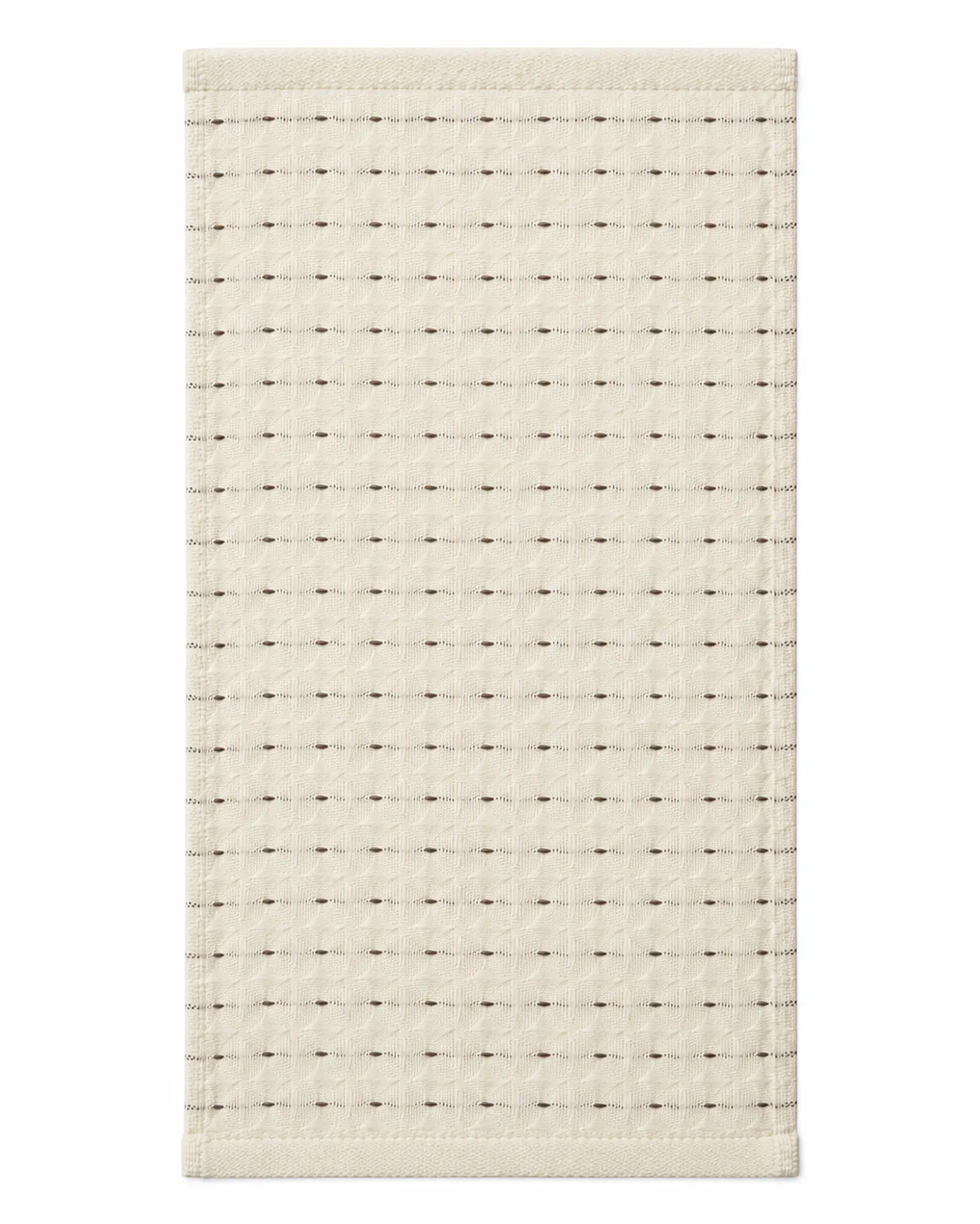Toalla De Mano 100% Algodón 34x70 Cm Beige Diseño 1