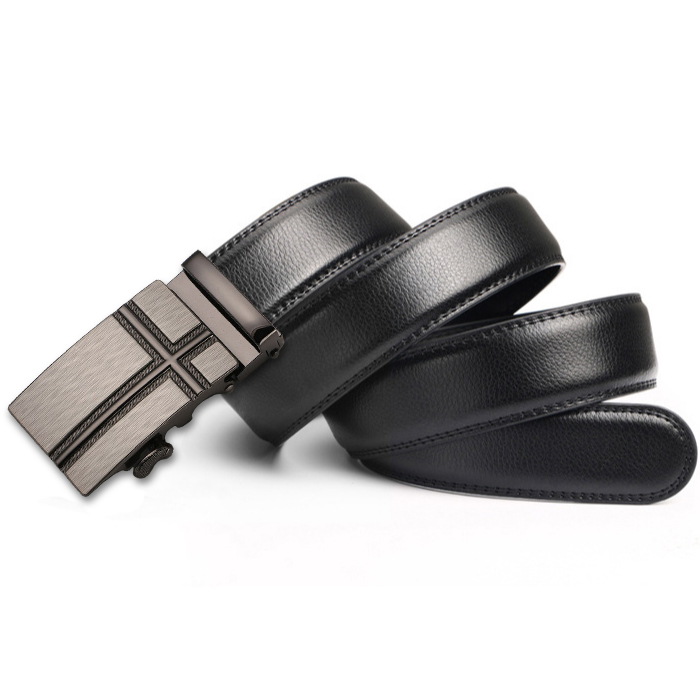 Cinturón automático hombre. Modelo Nordic plated
