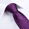 Set Corbata, paño y colleras. Modelo Dark Violet