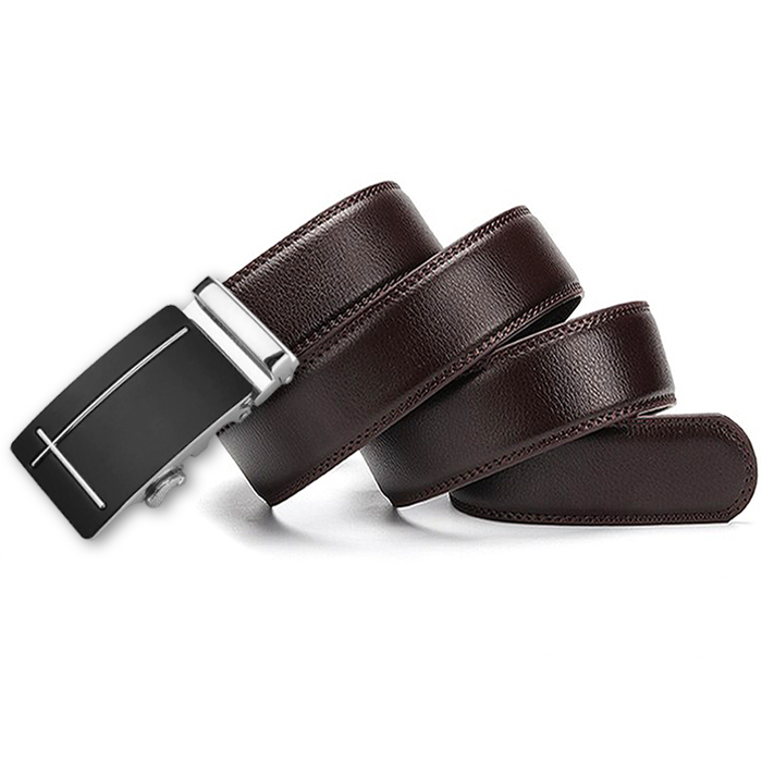 Cinturón automático hombre. Modelo Salib silver