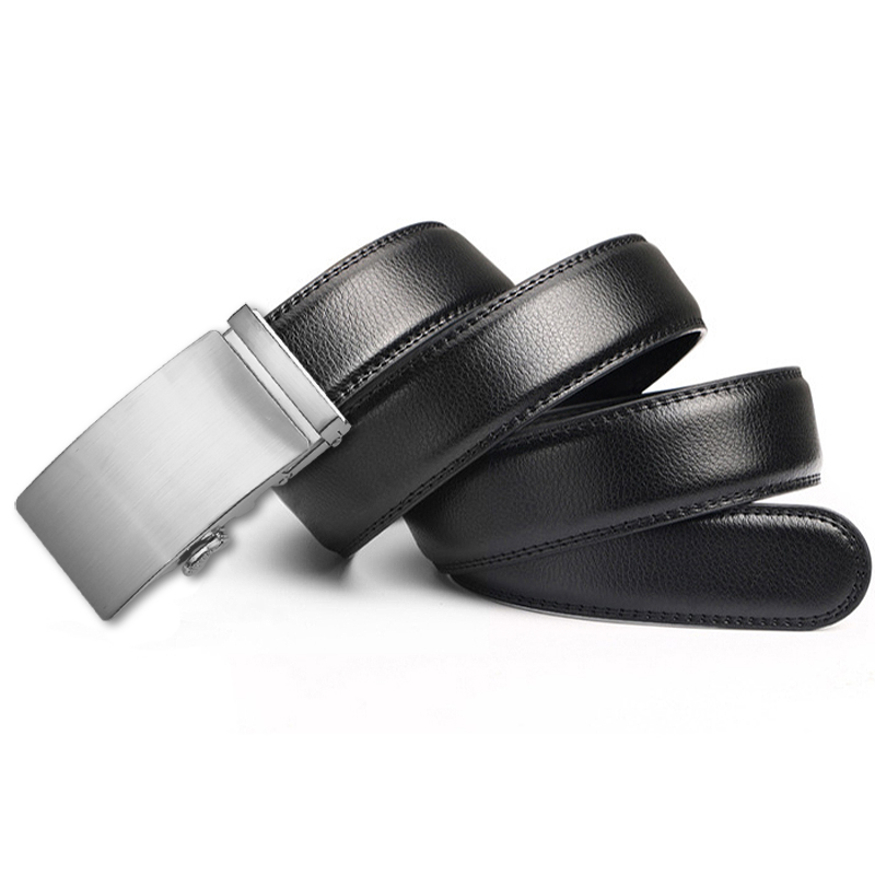 Cinturón automático hombre. Modelo Pure silver