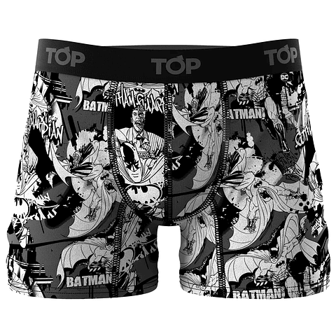 TOP Boxer Medio Algodón BATMAN Pack 3