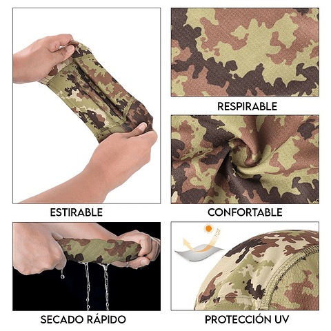 Pasamontañas táctico estilo militar. Diferentes diseños