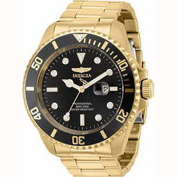 Reloj dorado Invicta Pro Diver 36079