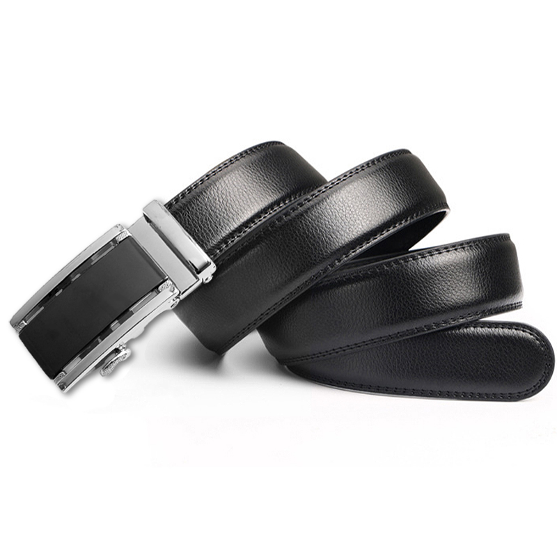 Cinturón automático hombre. Modelo Edge silver
