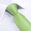 Set Corbata, paño y colleras. Modelo Verde Lima Italiano