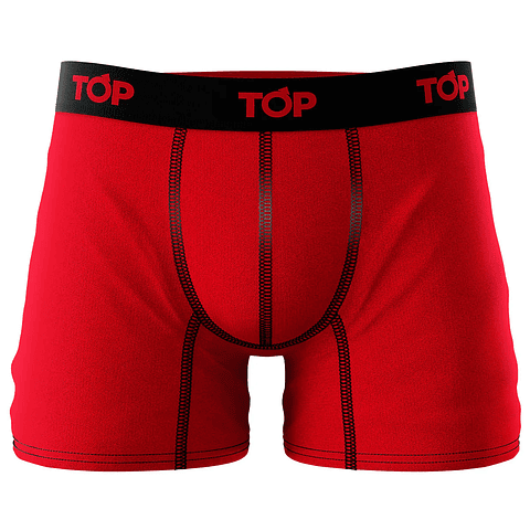 TOP Boxer Medio Algodón Color Pack 5. Colores