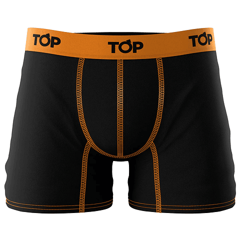 TOP Boxer Medio Algodón Color Pack 5. Colores