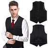 Chaleco Gilet Hombre. Chaqueta formal sin mangas