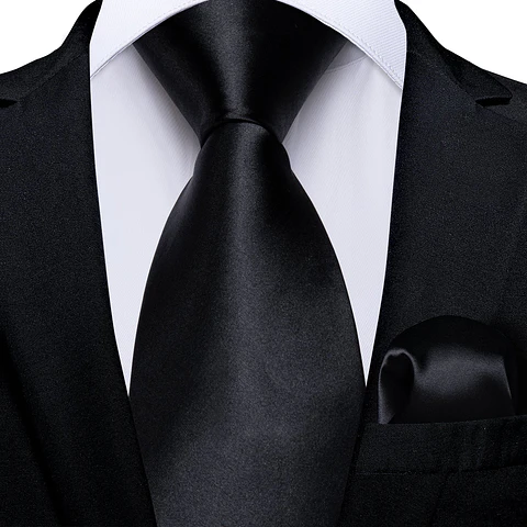 Set de Corbata  del Mes - Octubre - Negros y Naranjos