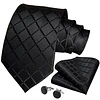 Set de Corbata  del Mes - Octubre - Negros y Naranjos