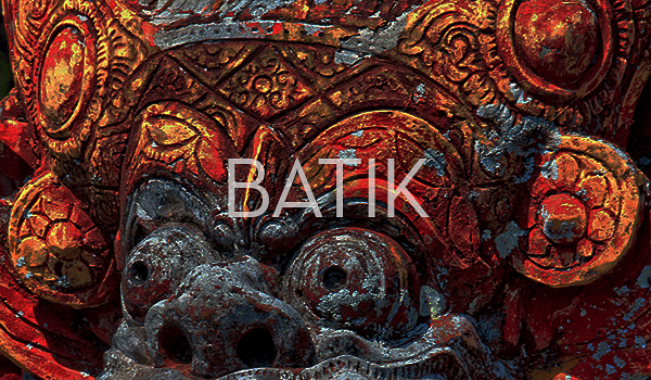 Batik, arte nativo de Indonesia