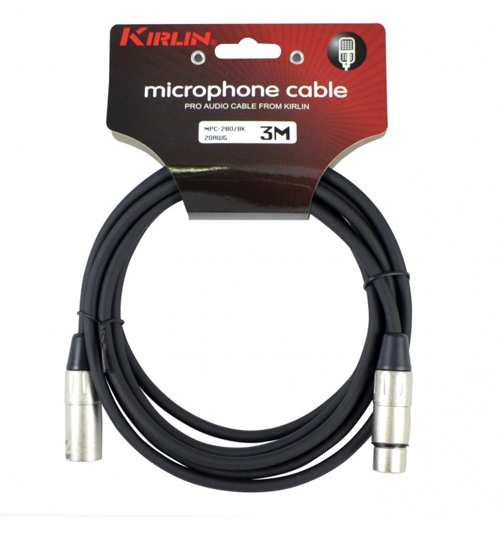 Cable de micrófono XLR MPC-280 6M