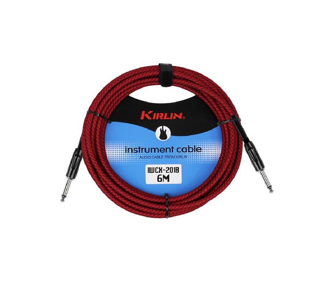 Cable de Instrumento Kirlin 6m - IWCX-201B-6R