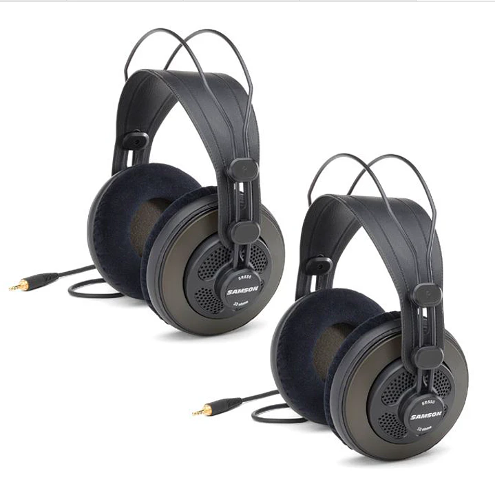 Pack 2 Audífonos Monitoreo - Samson SR850-2 1