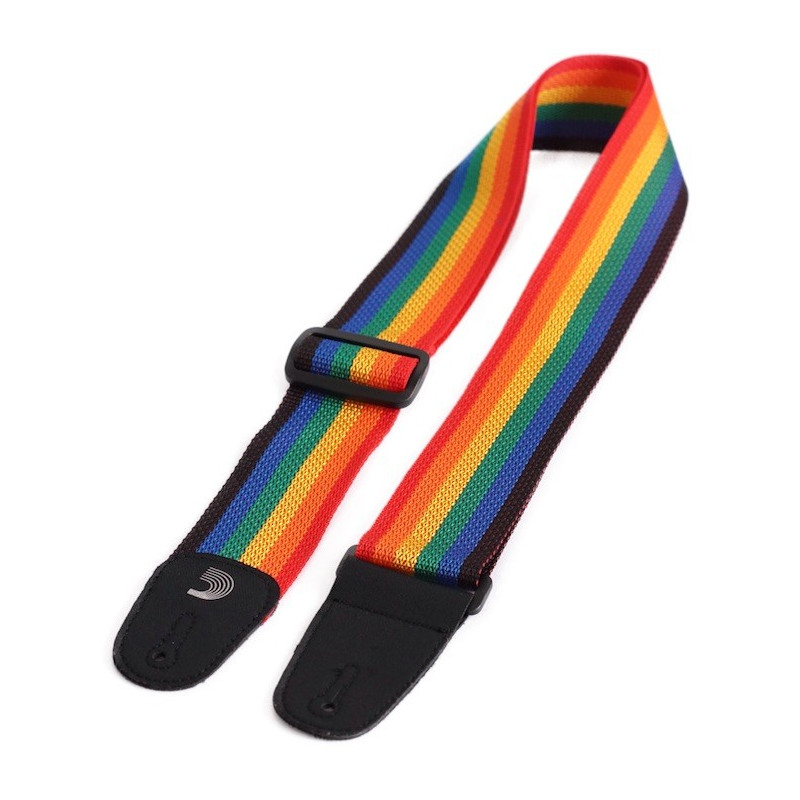 Correa para Instrumentos de Cuerda - D'addario PWS111 Arcoíris