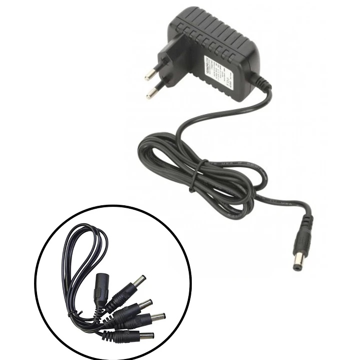 Transformador Pedalera - Rockpower 9V Multiple 1