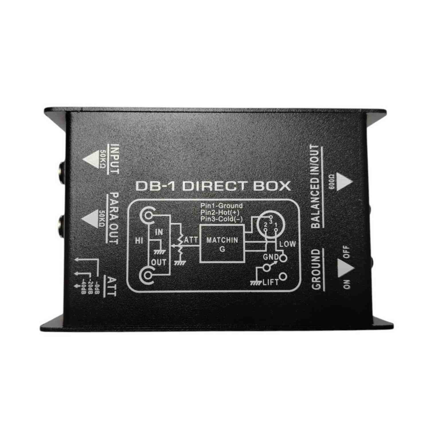 Caja Directa Pasiva - Micro Audio DB-1