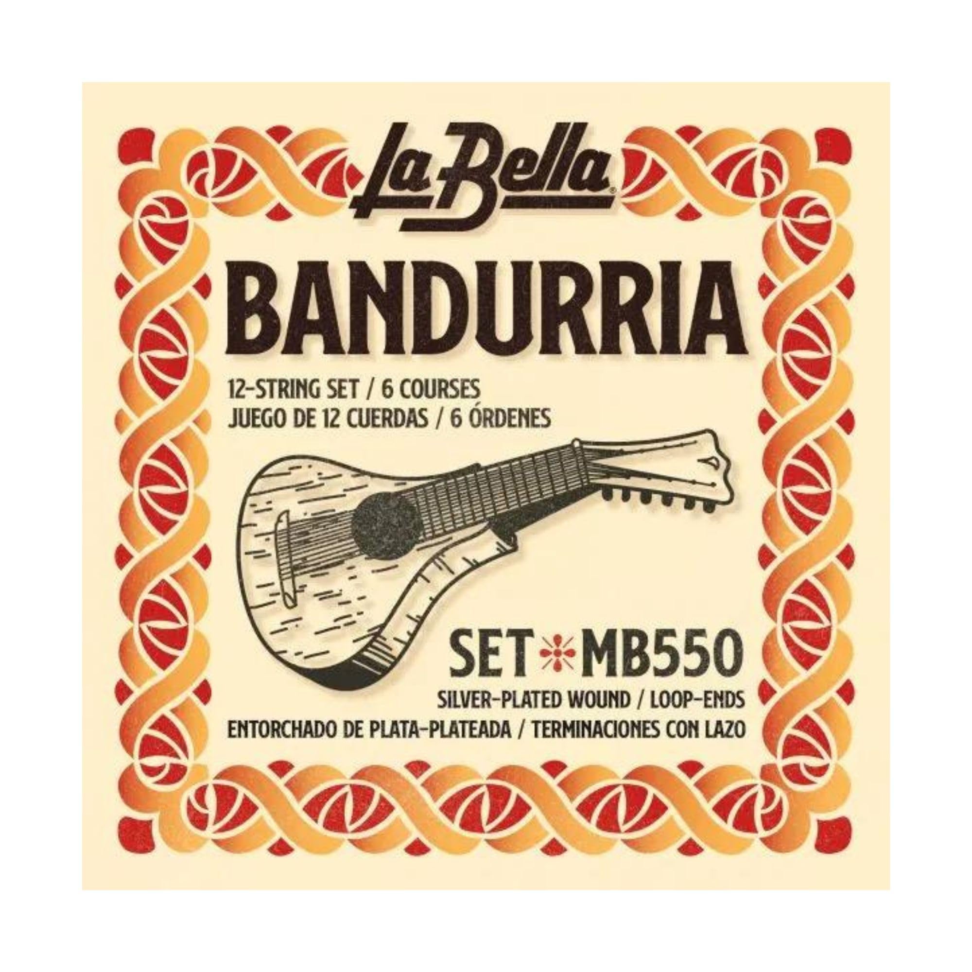 Cuerdas para Bandurria - La Bella MB550