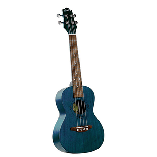 Ukelele Concierto 24'' - Kauai Waimea - Blue con Funda