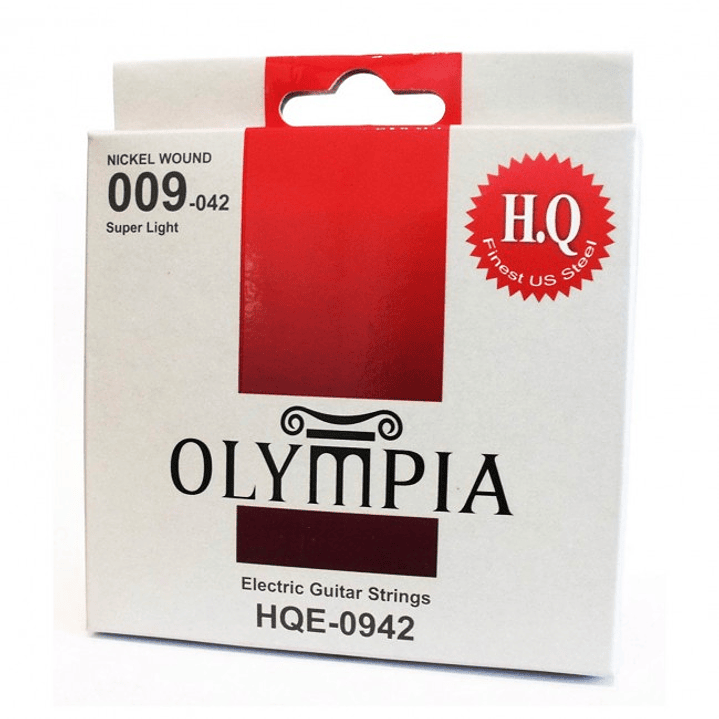 Cuerdas para Guitarra Eléctrica - Olympia HQE-0942 1