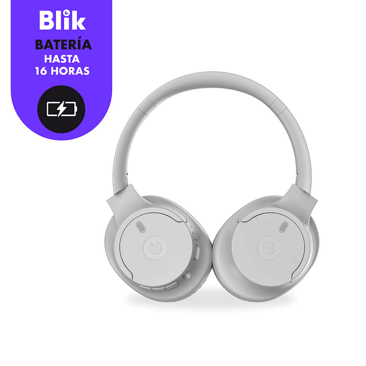 Audífonos Bluetooth - Blik Soul250 Light Gray 3