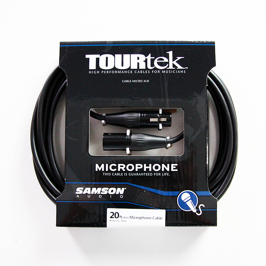 Cable para microfono XLR - Samson TM20 6mts 1