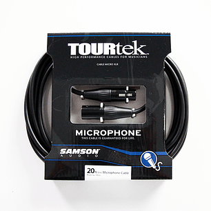 Cable para microfono XLR - Samson TM20 6mts