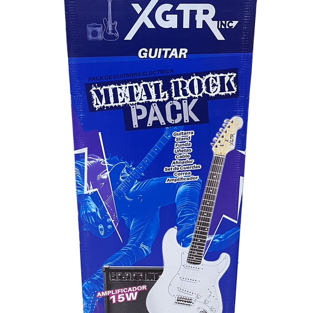 Pack Guitarra electrica - XGTR ST111-SB 4