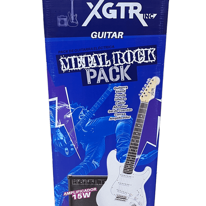 Pack Guitarra electrica - XGTR ST111-SB 4
