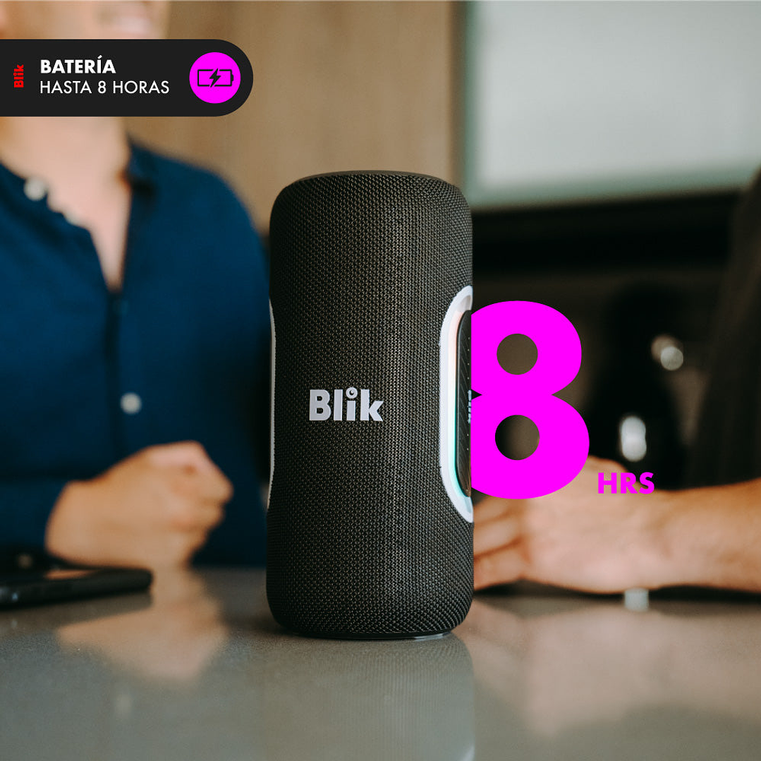 Parlante Bluetooth Portátil - Blik Hypebass40 40W BK 3