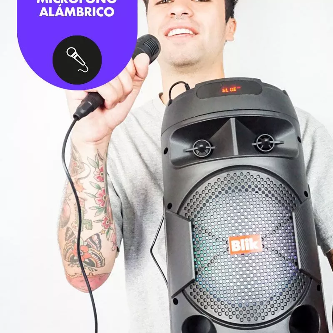 Parlante Karaoke Blik Sreamer3 2