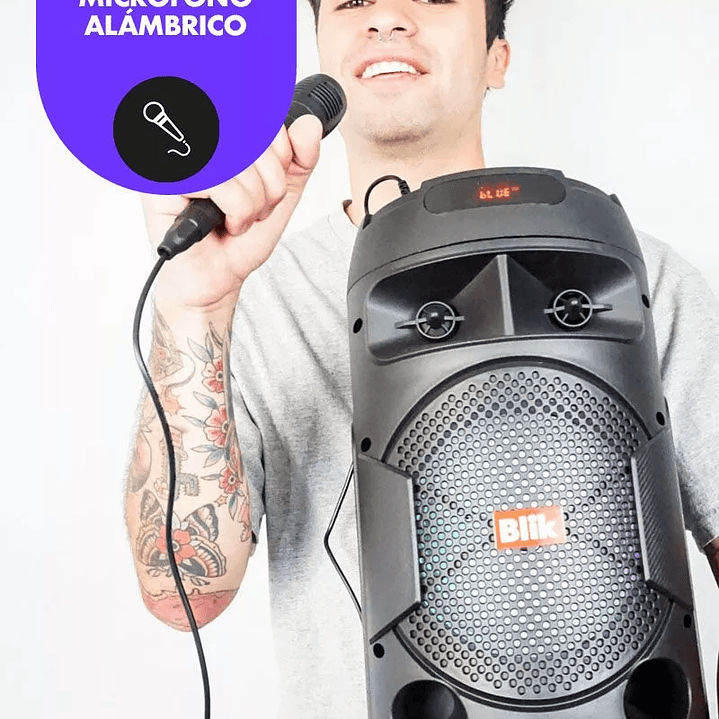 Parlante Karaoke Blik Sreamer3 2