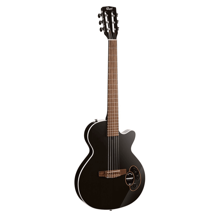 Guitarra Eléctrica con Cuerdas de Nylon - Cort Sunset NY II BK 5
