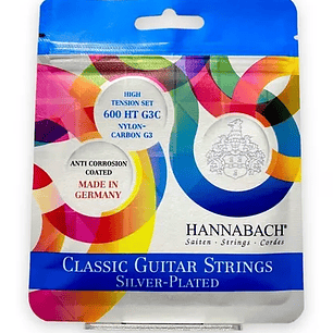 Cuerdas Guitarra Clasica - Hannabach E600 HTG3C