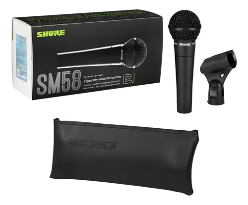 Microfono - Shure SM58-BLK - Edición Limitada