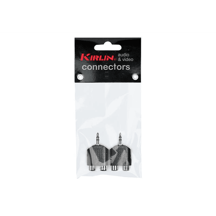 Adaptador miniplug a RCA - Kirlin 2656x2p 2