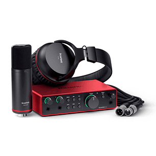 Pack Homestudio - Scarlett 2i2 Focusrite 4ta gen