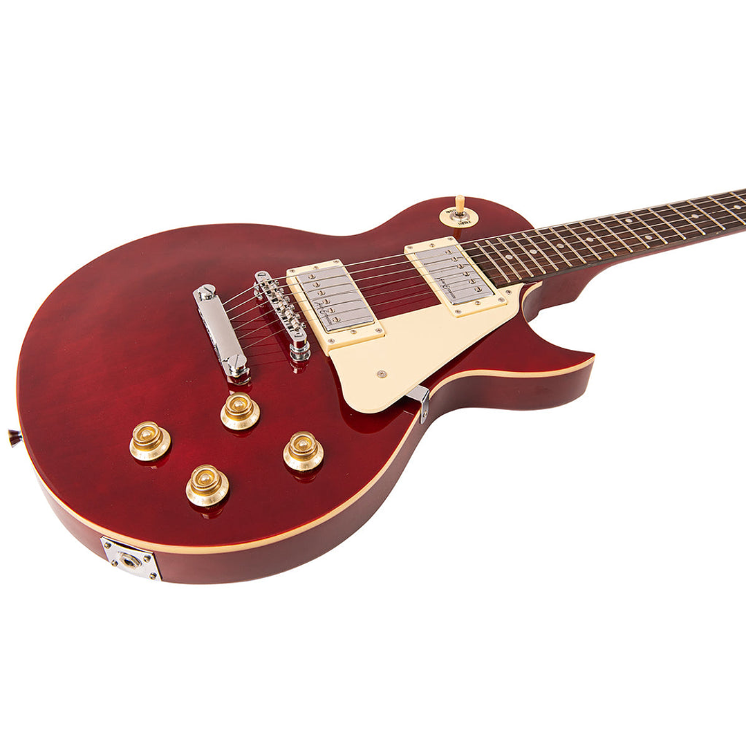 Guitarra eléctrica Les Paul - Vintage V10 Wine Red - Coaster Series 6