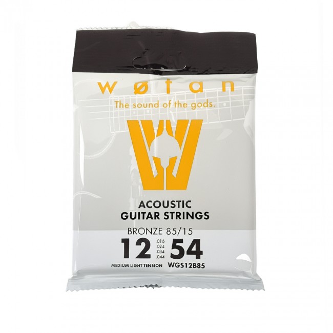 Cuerdas Guitarra Acústica 12-54 - Wotan WSG12B85