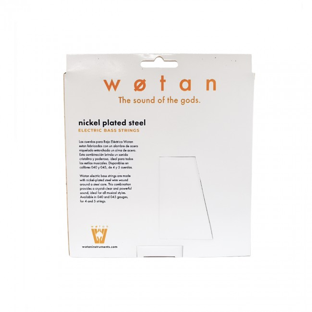 Cuerdas Bajo electrico - Wotan WBS45N 45-105 2