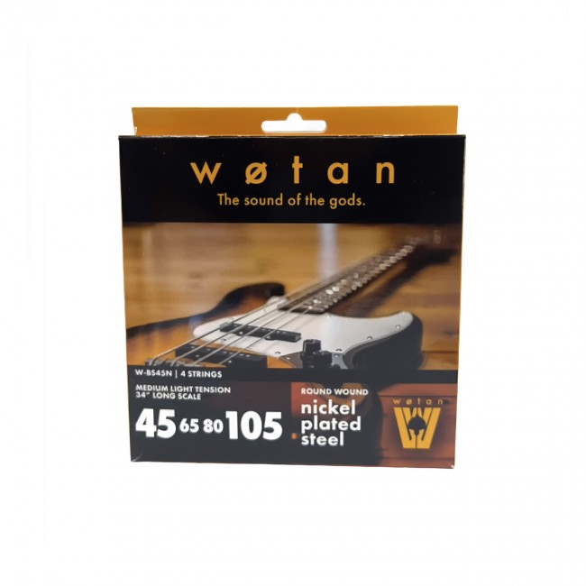 Cuerdas Bajo Eléctrico 45-105 - Wotan WBS45N