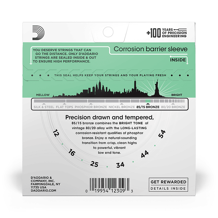 Cuerdas Guitarra Electroacústica - D'addario EZ920 2