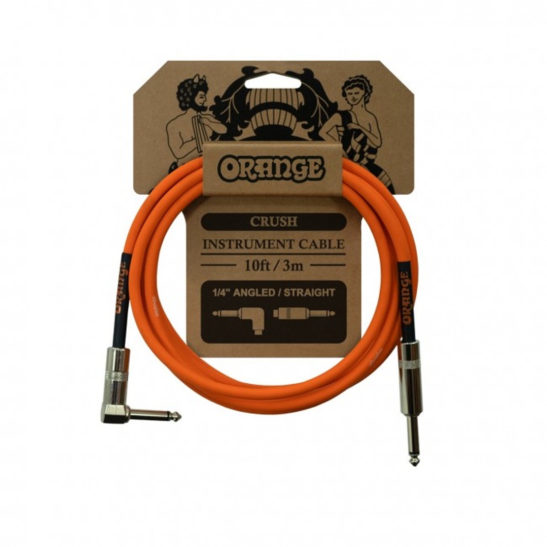 Cable Plug Orange 3 mts Punta en L - CA035 1