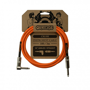 Cable Plug Orange 3 mts Punta en L - CA035