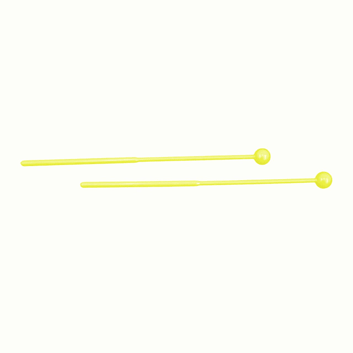 Baquetas para Metalófono (par) - Amarillas 1
