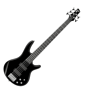 Bajo Eléctrico 5 Cuerdas - IBANEZ GSR205 BK